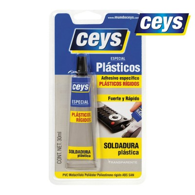 CEYS ADHESIVO PLÁSTICO RÍGIDO 30ML