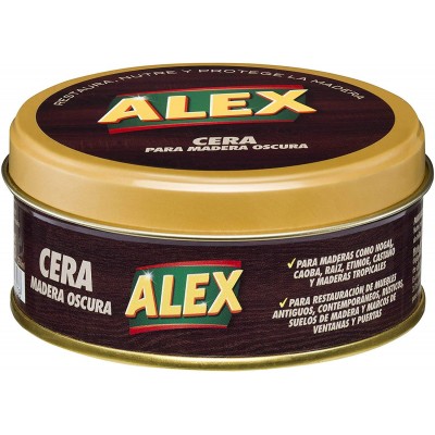 CERA PARA MADERA OSCURA ALEX 250G