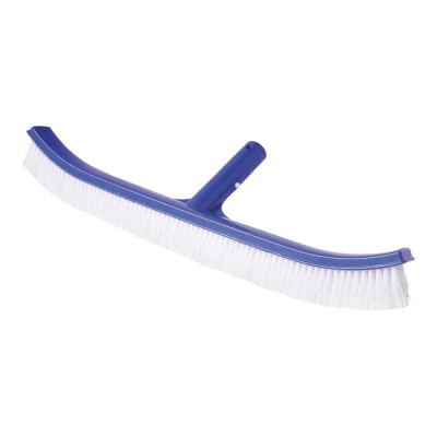 CEPILLO LIMPIAPAREDES PISCINA CURVO 45CM FIJACIÓN CLIP