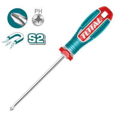 DESTORNILLADOR PH0 X 75MM MAGNÉTICO TOTAL TSDPH