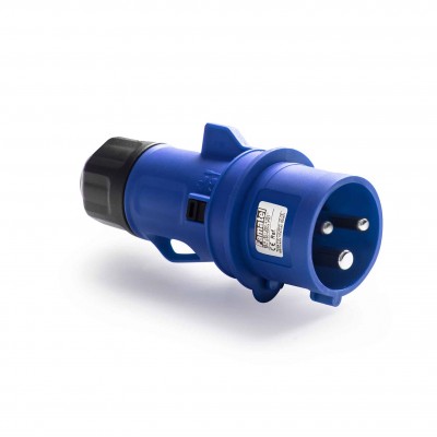CLAVIJA CETAC MACHO 2P+T 16A 220-240V FAMATEL 13200