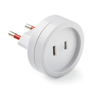 ADAPTADADOR EUROPEO AMERICANO 6A FAMATEL 1416