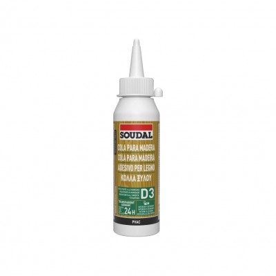 COLA MADERA RÁPIDA 125G D3 HUMEDAD SOUDAL