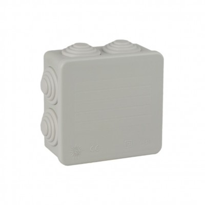 CAJA CONEXIÓN ESTANCA SUPERFICIE 80X80X35MM SOLERA 604