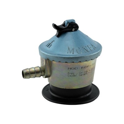 REGULADOR GAS BUTANO 30G/CM2 MONFA RBP-30 DOMÉSTICO