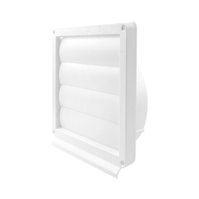 REJILLA VENTILACIÓN PARA TUBO Ø150MM BLANCO