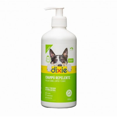 CHAMPÚ PERROS Y GATOS REPELENTE DIXIE 500ML