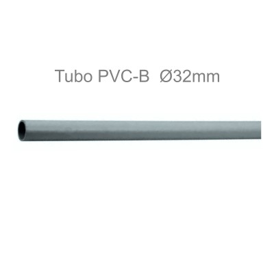 METRO TUBO PVC-B 32X3MM (€/M)