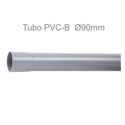 METRO TUBO PVC-B 90X3MM (€/M)