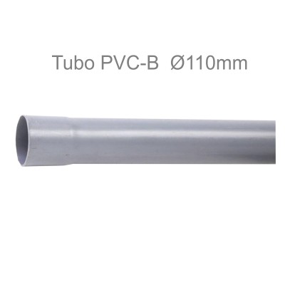 METRO TUBO PVC-B 110X3,2MM (€/M)