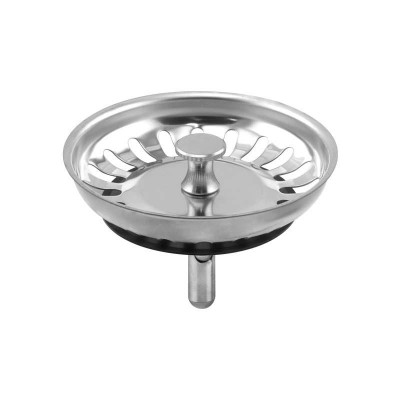 TAPÓN VÁLVULA FREGADERO CESTA 115MM PERNO LARGO