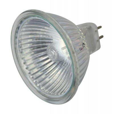 BOMBILLA HALÓGENA DICROICA 12V 50W MR16 GU5.3 2 PIN