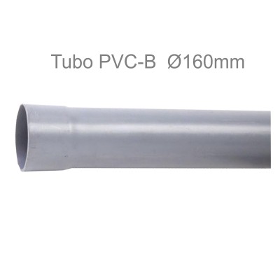 METRO TUBO PVC-B 160X3,2MM (€/M)
