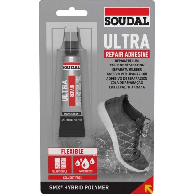 ADHESIVO ULTRA FUERTE TRANSPARENTE 20ML SOUDAL