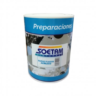 IMPRIMACIÓN BARNIZ FIJADOR 750ML SOETAM