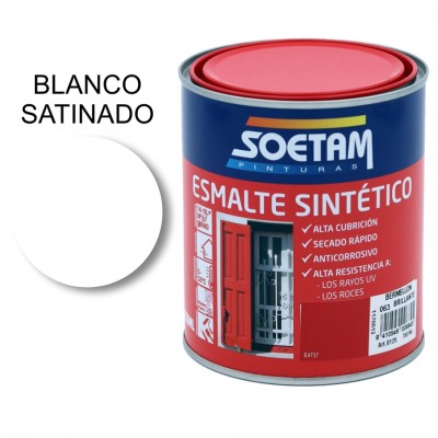 SOETAM ESMALTE SINTÉTICO BLANCO SATINADO 750ML