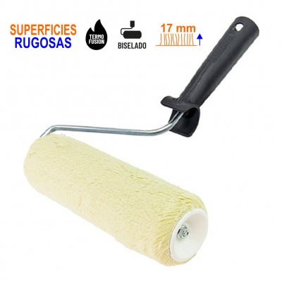 RODILLO SUPERFICIES RUGOSAS 22CM Ø50MM FELPÓN PENTRILO 07121