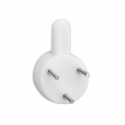 CUELGA CUADROS FÁCIL 3 PUNTAS BLANCO 6UDS INOFIX