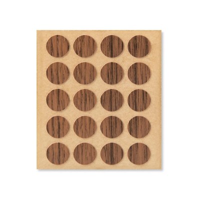 TAPÓN TAPA TORNILLOS ADHESIVO Ø13MM 20UDS SAPELI