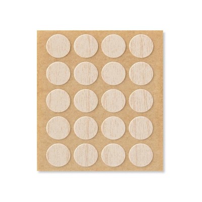 TAPÓN TAPA TORNILLOS ADHESIVO Ø13MM 20UDS FRESNO