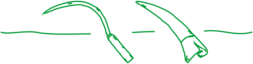 Guadaña, hoces
