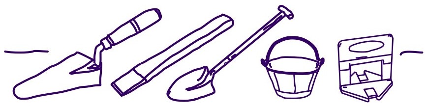 Herramientas albañil