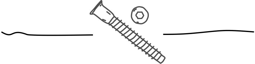 Tornillo Ensamblaje Golosa
